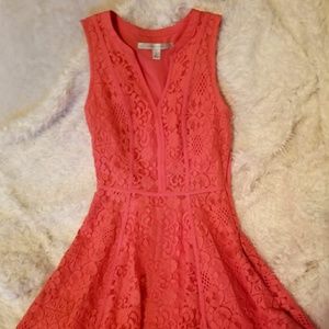 Coral Lace LC Dress